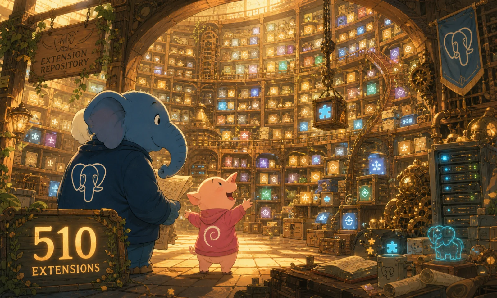 Pigsty v4.3: 510 Extensions & Ubuntu 26